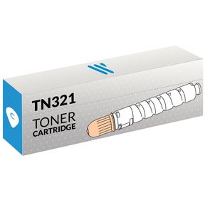 Compatible Konica TN321 Cyan