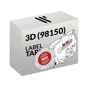 Compatible Dymo 3D (98150) Red