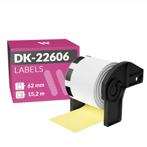Brother DK-22606 Compatible Continuous Tape of Plastic Film (62.0x15.2 mm)