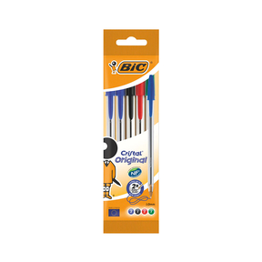 BIC Cristal Original (Bag 5 pcs. Assortment)
