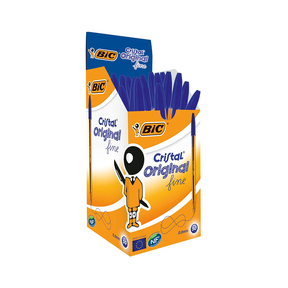 BIC Cristal Original Fine (Pack 50 Pcs.) (Blue)