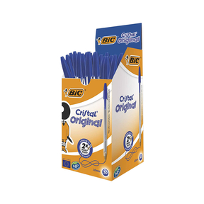 BIC Cristal Original (Pack 50 Pcs.) (Blue)