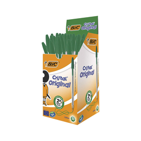 BIC Cristal Original (Pack 50 Pcs.) (Green)