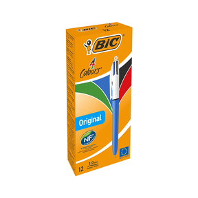BIC 4 Colours Original (Pack 12 Pcs.)