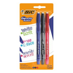 BIC Gel-ocity Illusion (Blister 3 Pcs. Assortment)