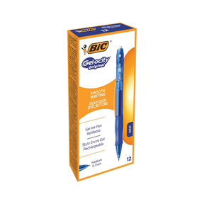 BIC Gel-ocity Original (Pack 12 Pcs.) (Blue)